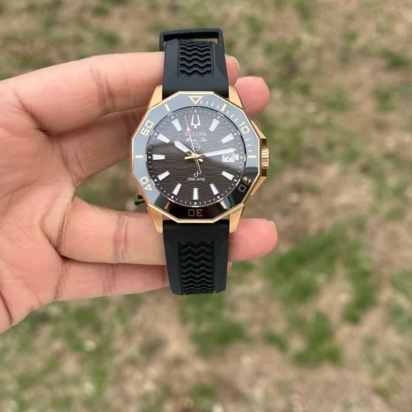 BULOVA Marine Star HPQ Precisionist Brown chocolate Dial Men's Watch